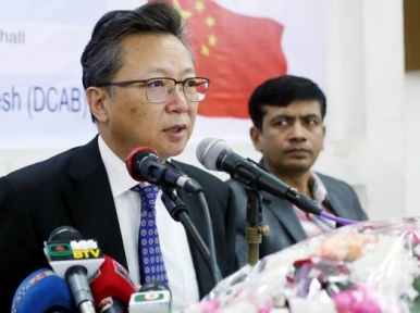 Nearly 10,000 Chinese nationals are currently working in Bangladesh